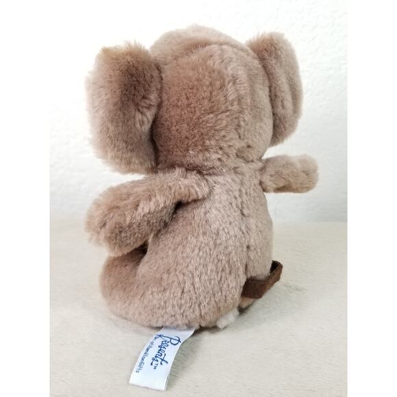 Jerry Mouse Plush Toy Stuffed Animal 1990 From Tom & Jerry 6" Hamilton Vintage - Picture 5 of 11